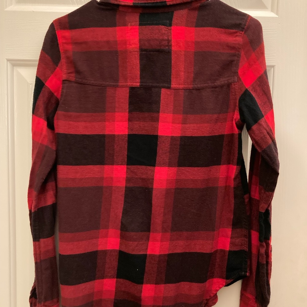 Abercrombie and Fitch Flannel Button Down Shirt - Picture 3 of 3